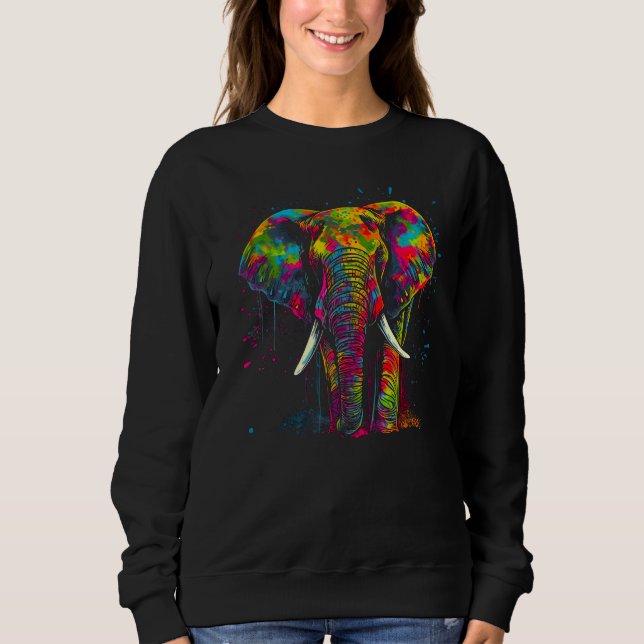 Sudadera Elephant Spray (Anverso)