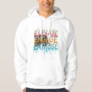 Sudadera Elevar, comprometerse,enthuse