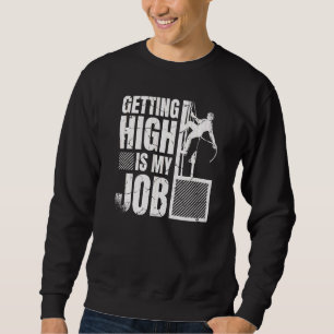 Sudadera Elevar Es Mi Trabajo Para Un Ar Divertido De Trimm