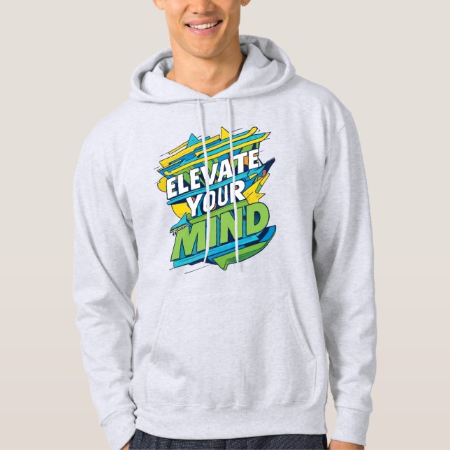Sudadera Elevar tu mente (Anverso)
