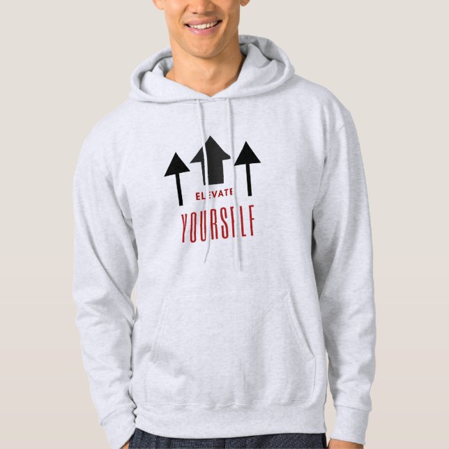 Sudadera Elevarse con flechas hacia arriba (Anverso)