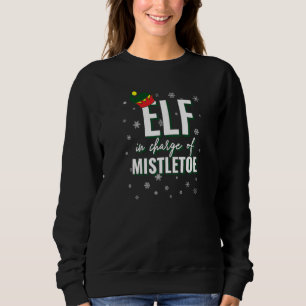 Sudadera Elf A Cargo Del Partido De Navidades De Fiestas De