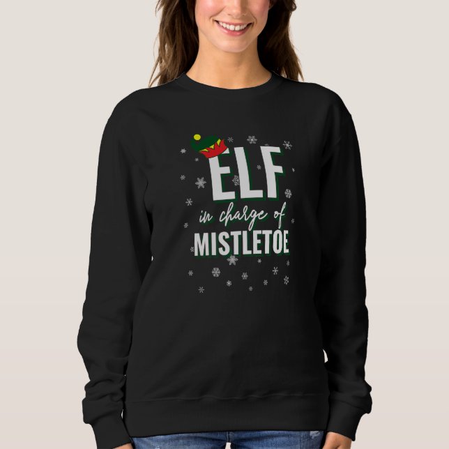 Sudadera Elf A Cargo Del Partido De Navidades De Fiestas De (Anverso)