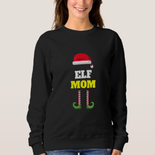 Sudadera Elf Mom Matching Family Tee
