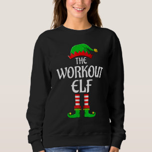 Sudadera Elfo de ejercicio Pijama de Navidad familiar a jue