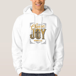 Sudadera Elige Alegría Romans 15_13 Camiseta Fe Cristiana_1