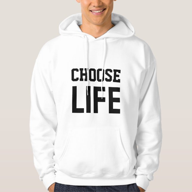 SUDADERA ELIGE LA VIDA  (Anverso)
