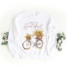 Sudadera Elige Ser Gratetente, Regalo De Doy Gracias, Vibe 