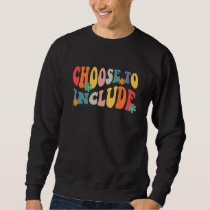 Sudadera Elija Incluir Autismo Educativo Especial