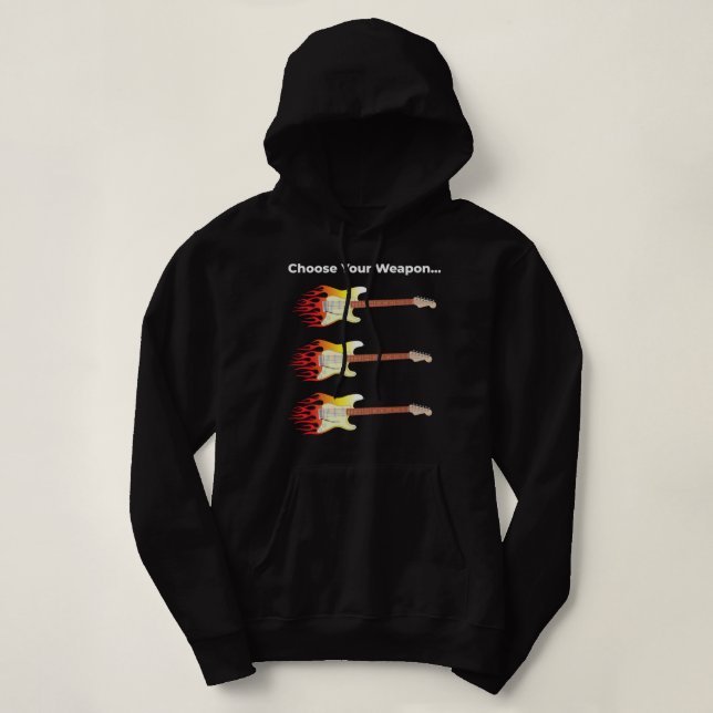Sudadera Elija su arma (Diseño del anverso)