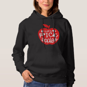 Sudadera Elijamos manzanas para recoger fruta de Apple E
