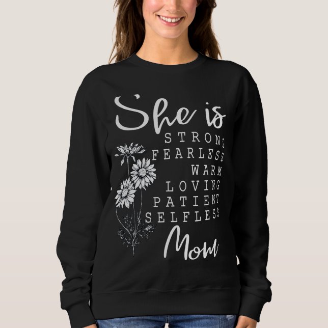 Sudadera Ella Es Fuertemente Fearne Caliente Queriendo Paci (Anverso)