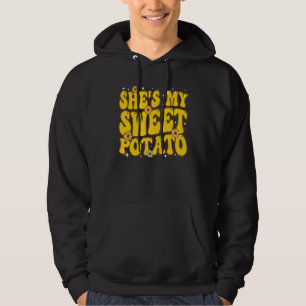 Sudadera Ella es mi batata dulce y el día de gracias