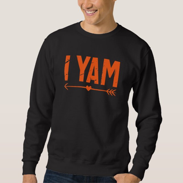 Sudadera Ella es mi batata dulce yo soy las parejas de Acci (Anverso)