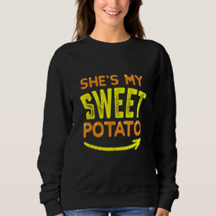 Sudadera Ella es mi dulce papa, apuesto a que gracias a mi