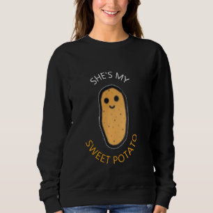 Sudadera Ella Es Mi Dulce Papa Sí Yo Soy Chris De Acción De