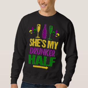 Sudadera Ella es mi Mamá de novia de pareja de bebedores a 