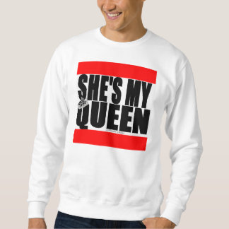 Sudadera Ella es mi reina