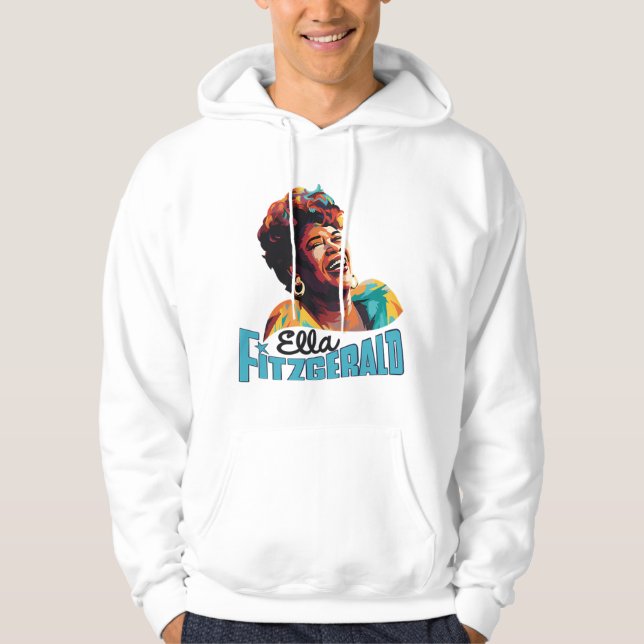 Sudadera Ella Fitzgerald (Anverso)