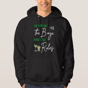 Sudadera Ella Que Tiene La Bebida Hace Las Reglas Barman B