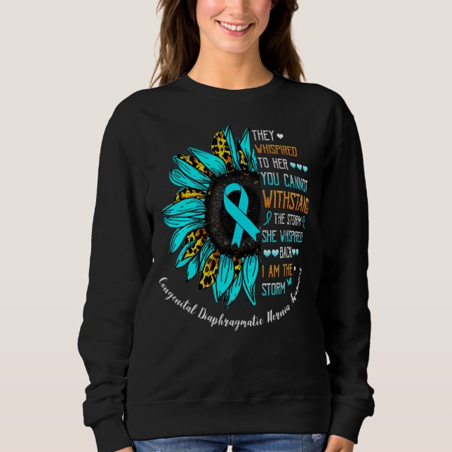 Sudadera Ella Susurró Que Yo Soy La Tormenta De Diafragma C (Anverso)