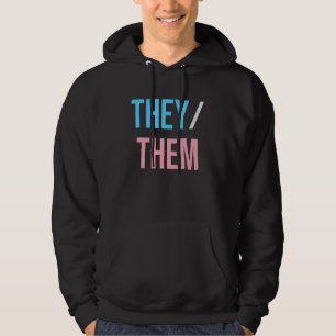 Sudadera Ellos le dan sus pronósticos a Enby NB LGB no bina