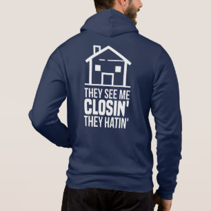 Sudadera Ellos Me Ven Cerrando Agente Inmobiliario
