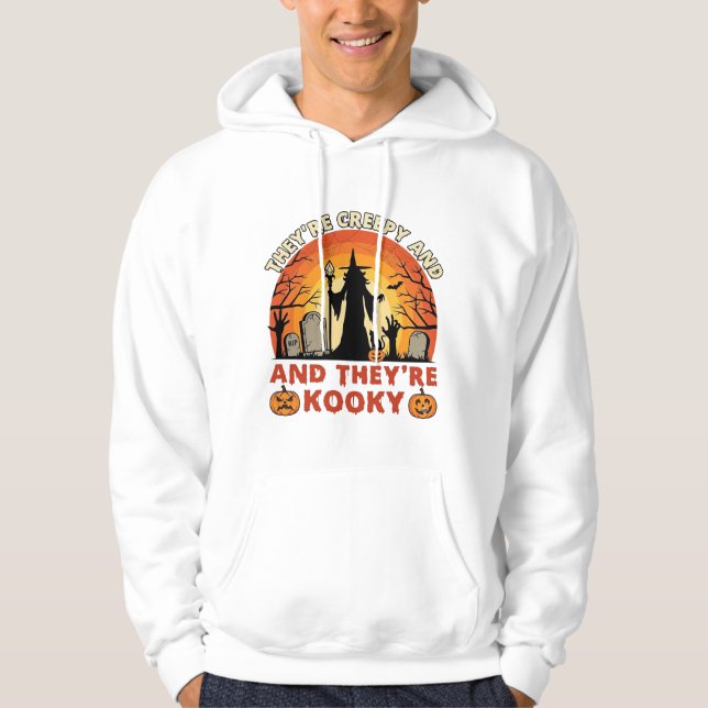 Sudadera Ellos son cementerio de brujas de Halloween espelu (Anverso)