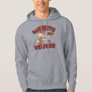 Sudadera ELMER FUDD™ & BUGS BUNNY™ "Wabbits Not Weapons"