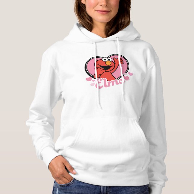 Sudadera Elmo en Heart Valentine (Anverso)