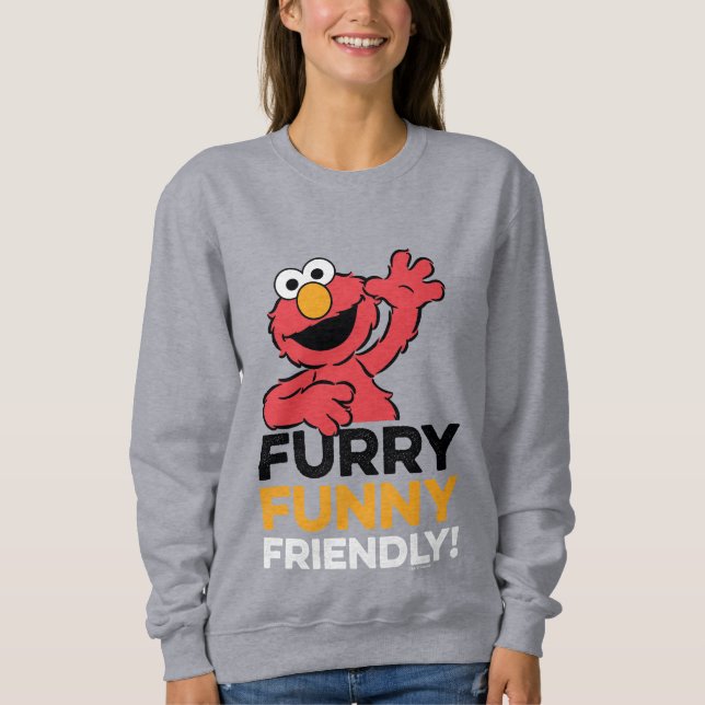 Sudadera Elmo | Furry Funny Friendly (Anverso)
