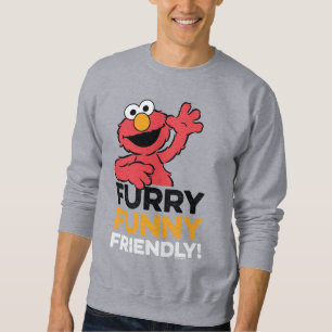 Sudadera Elmo   Furry Funny Friendly