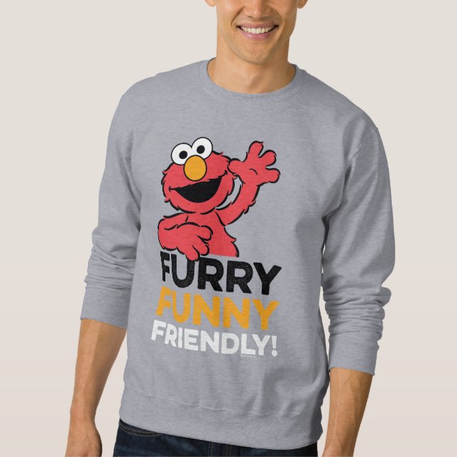 Sudadera Elmo | Furry Funny Friendly (Anverso)