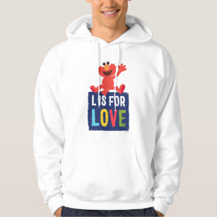 Sudadera Elmo   L es para amor