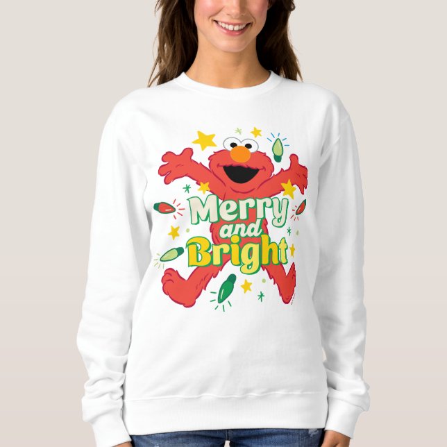 Sudadera Elmo | Merry y Bright (Anverso)