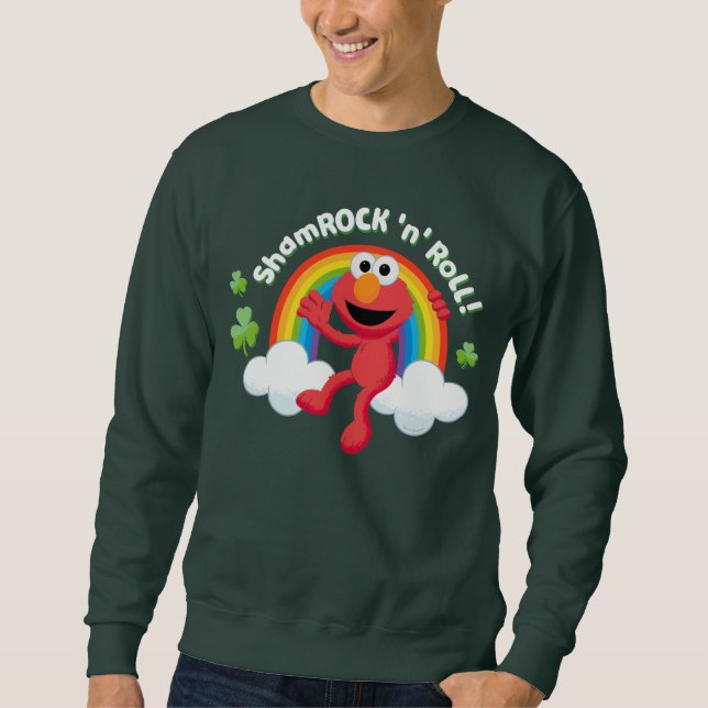 Sudadera Elmo | Shamrock 'n' Roll Arcoiris (Anverso)