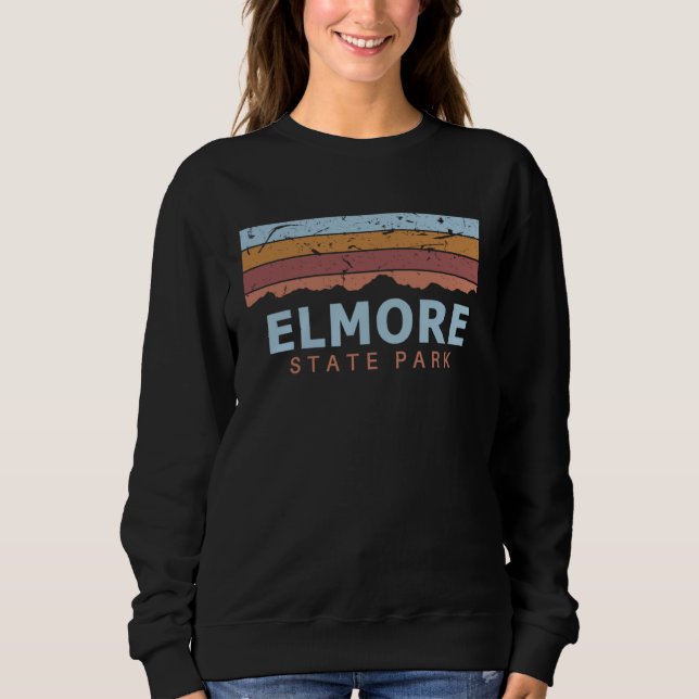 Sudadera Elmore State Park Vermont Retro Cool (Anverso)