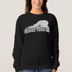 Sudadera Elogio a tu alfombra ejercitar tu espíritu de auto