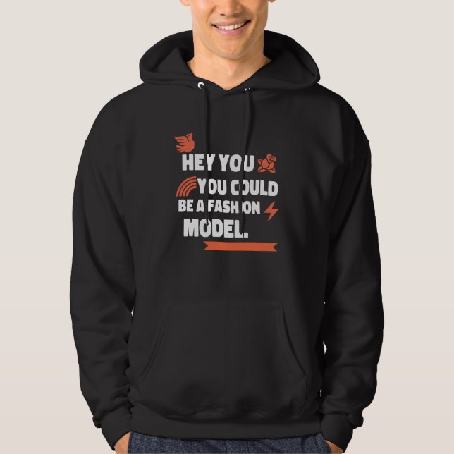 Sudadera Elogio Podrías Modelar Increíble Difusión LGBTQ (Anverso)