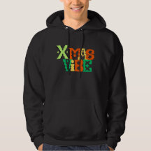 Elon Musk X-mas Vibe Mens Hoodie