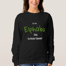 Sudadera Elphaba Sweatshirt