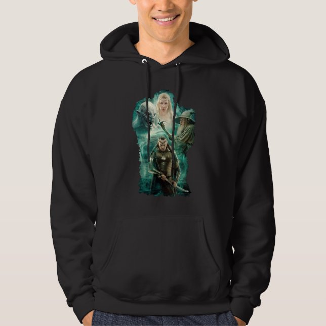 Sudadera ELROND™, Azog, Galadriel, & Gandalf Graphic (Anverso)