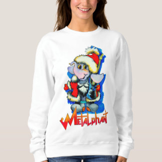 Sudadera Embalaje femenino de metal para vacaciones de invi