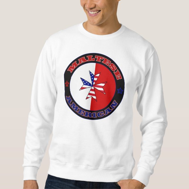 Sudadera Embargo cruzado maltés-americano (Anverso)