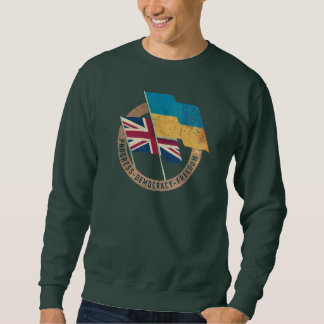 Sudadera Emblema de amistad Ucrania-Reino Unido