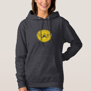 Sudadera Emblema de Atlanta, Georgia Hoodie