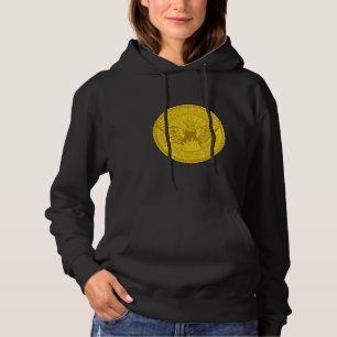 Sudadera Emblema de Atlanta, Georgia Hoodie