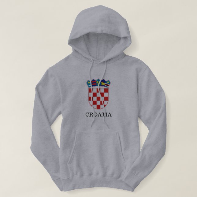 Sudadera emblema de Croacia (Diseño del anverso)