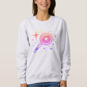 Sudadera Emblema de IA Estrellas de Twinkle, faro de la era