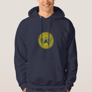 Sudadera Emblema de la ciudad de Atlanta, Georgia Hoodie